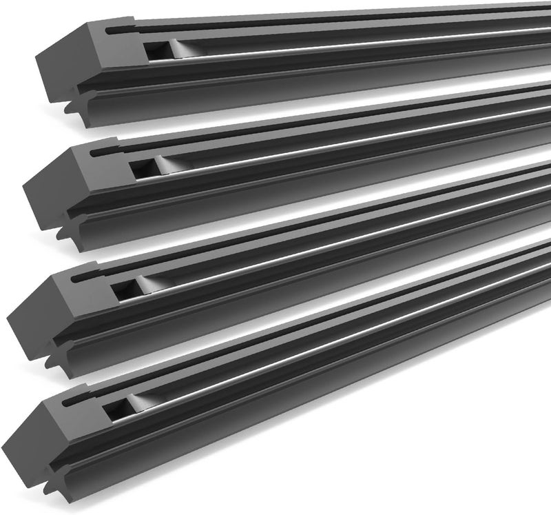 DYNOELS Wiper Blade Refill, 24'' + 18'' Fit for Nissan Frontier 2005-2023 Original Equipment Replacement Windshield Wipers 4 Pcs - Image 1